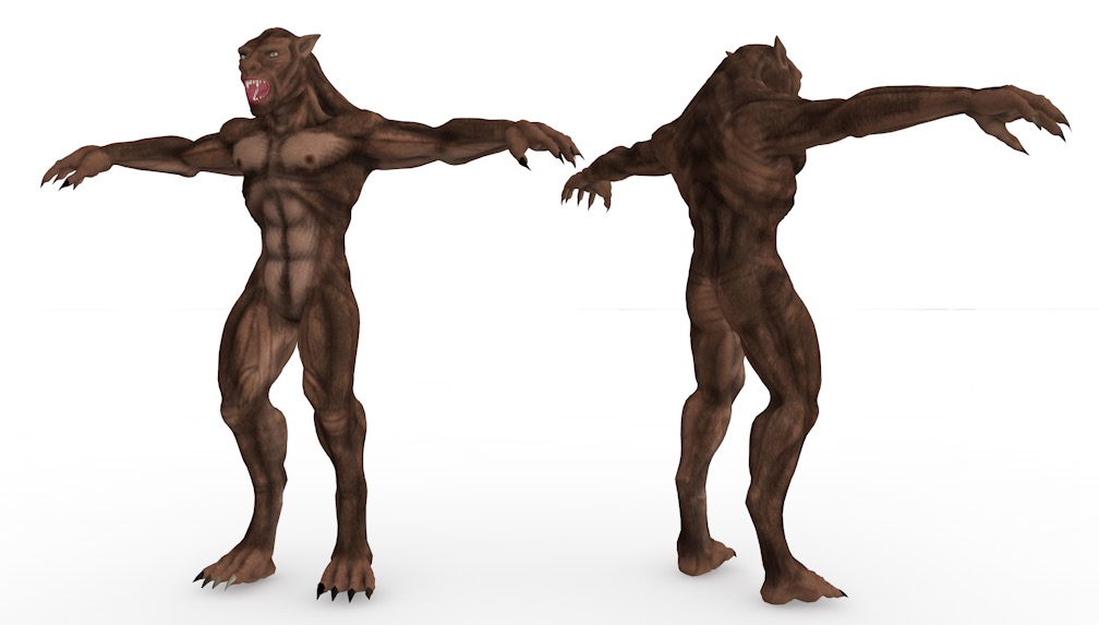 狼人C4D模型 Lycan 3d model - C4D之家 - cinema4d_ 2016-12-26 21.52.25.jpg