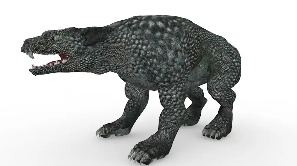变异狗C4D游戏角色模型 Stone Dog - C4D之家 - cinema4d_ 2016-12-26 22.28.26.jpg