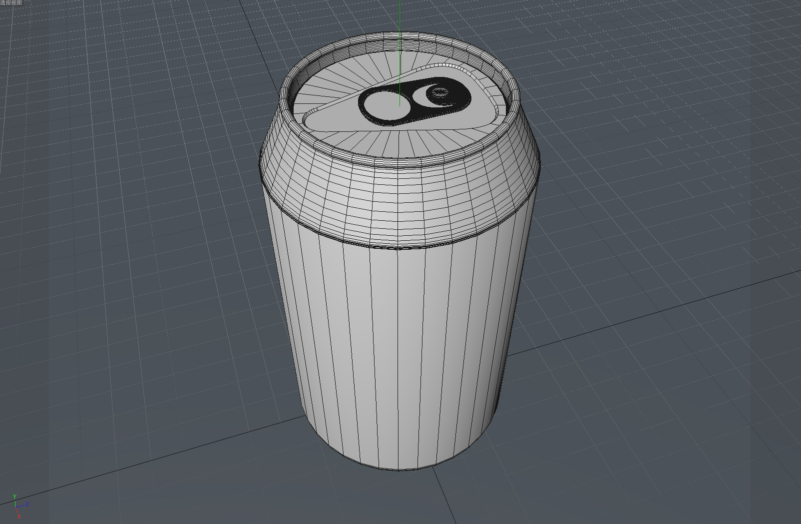 可口可乐易拉罐（练习作品） - C4D之家 - 1.jpg
