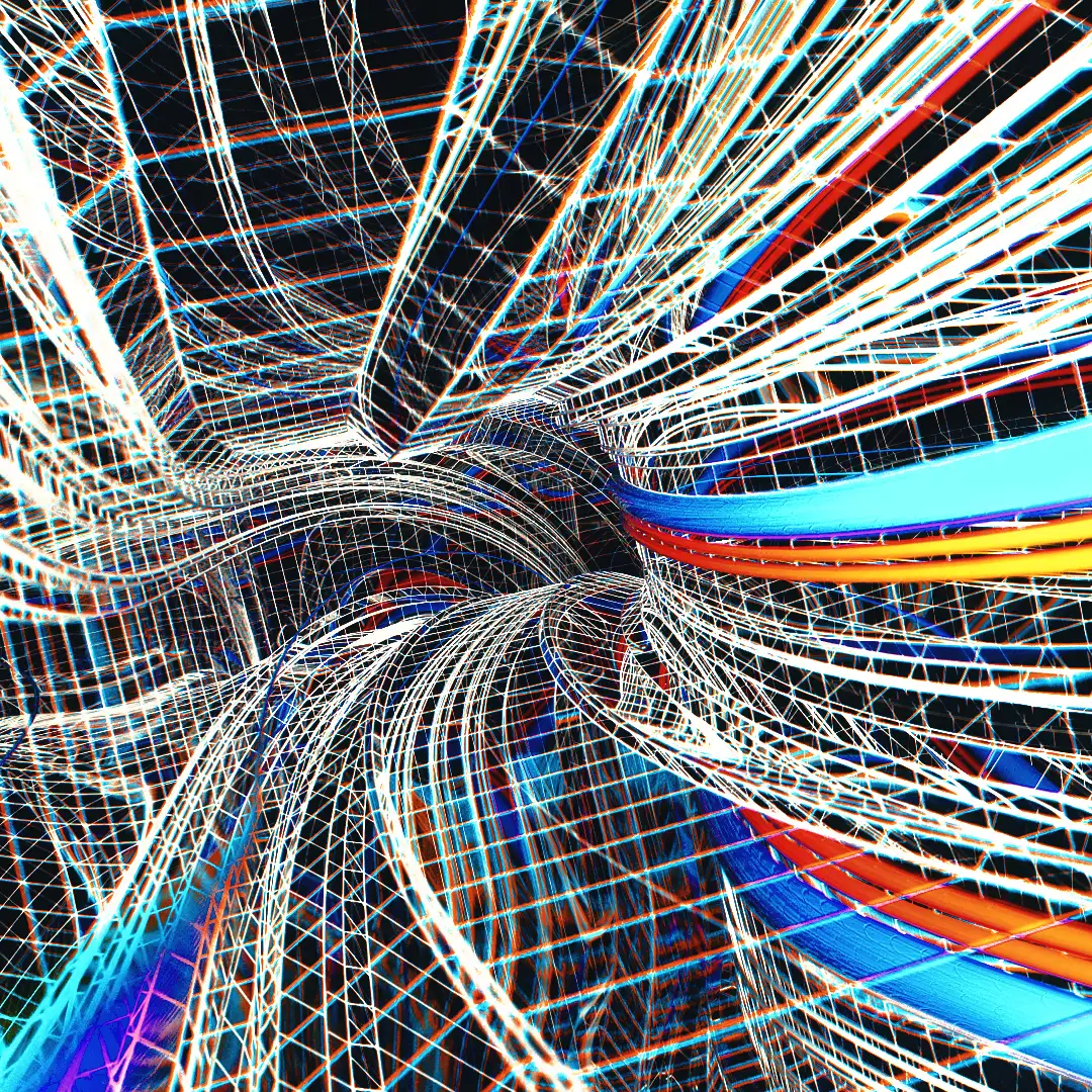 C4D实用工程第249季：线条隧道科幻创意C4D工程文件 c4d project