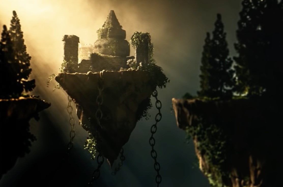 C4D制作悬浮景观视频教程（俄语）Suspended landscape