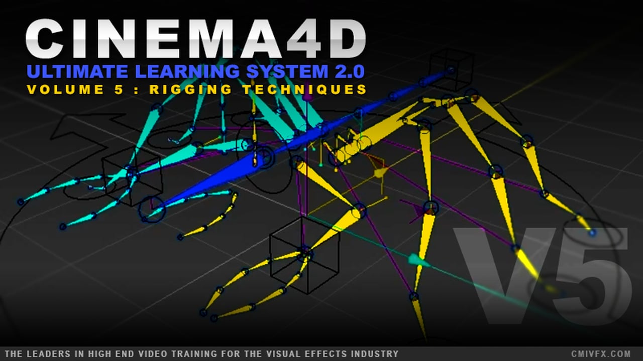 Cinema 4D 全面学习系统教程 2.0 Vol.1-8 Cinema 4D Ultimate Learning System 2.0