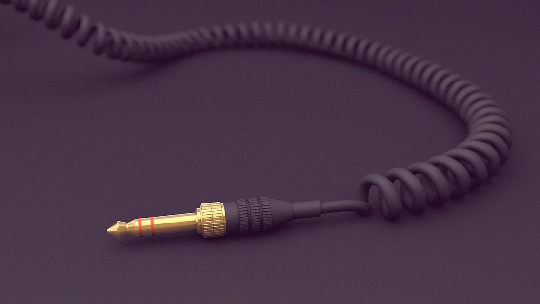 C4D制作螺旋耳机线小教程 Cinema 4D Tutorial - Helix Headphone Cable