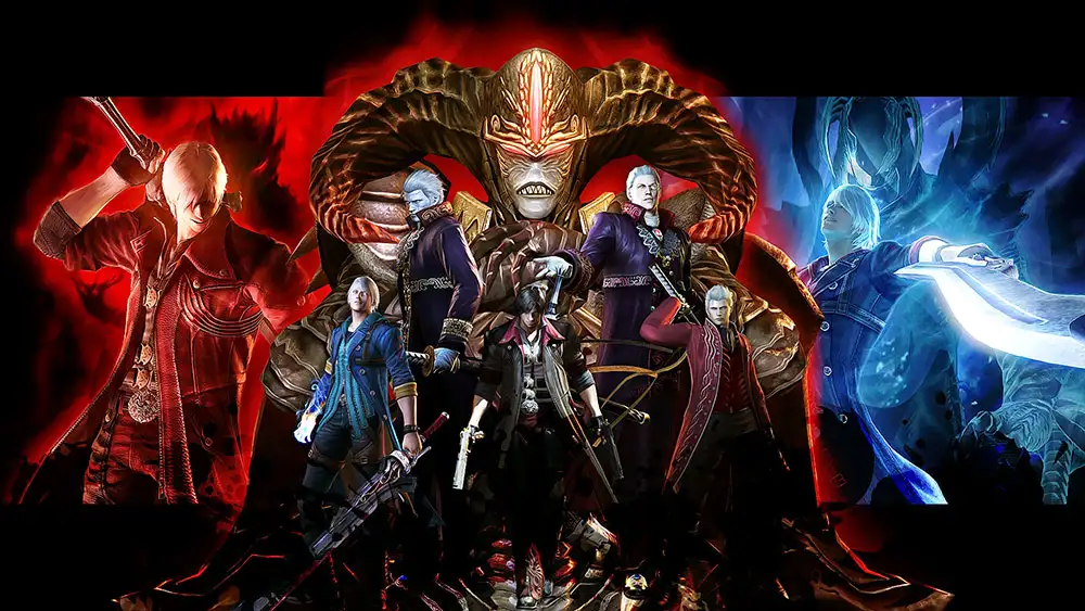 66套C4D冒险游戏《鬼泣4》(Devil May Cry 4) 游戏场景模型合集