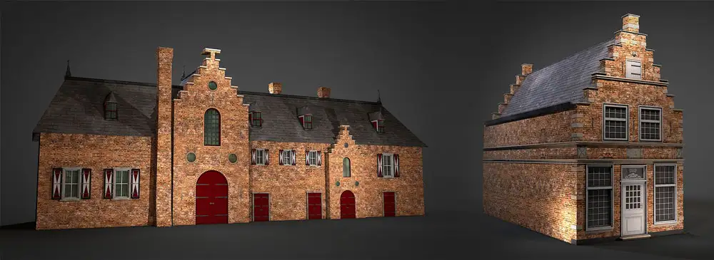 欧式旧砖房子C4D模型 C4D 3D Model Old Brick Houses - C4D之家 - aa0f85b0-96e6-4fe3-ba48-afd7b7367e8d.jpg