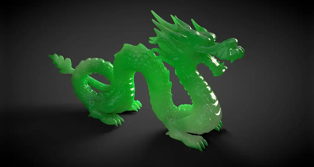 玉石、翡翠C4D材质 Jade material
