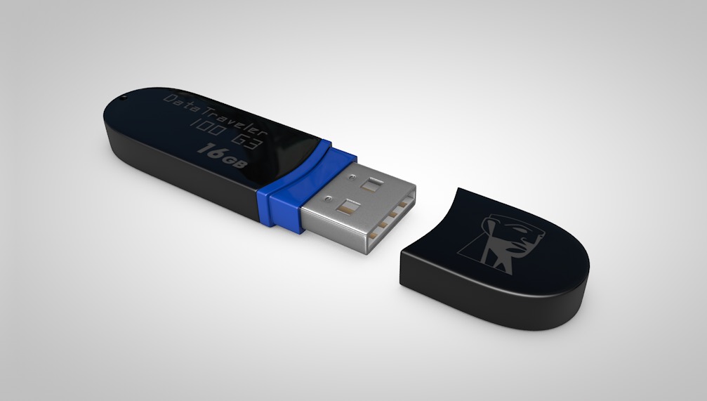 金士顿U盘C4D模型 Kingston USB drive - C4D之家 - cinema4d_ 2017-01-15 21.43.53.jpg