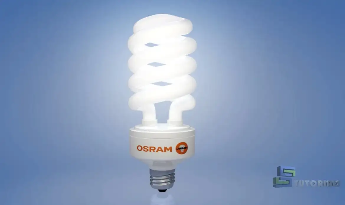 C4D绿色节能灯建模视频教程Energy saving lamp modeling