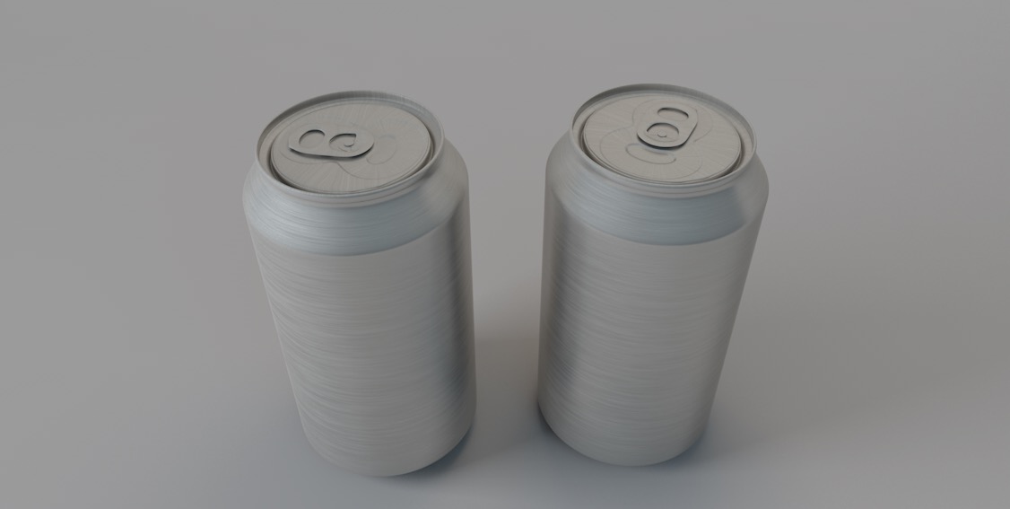 C4D易拉罐模型 Cans 3d model