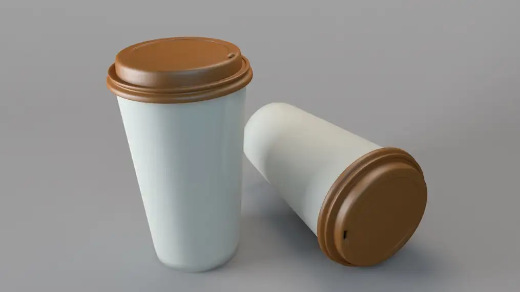 C4D咖啡杯 奶茶杯模型 Coffee Cup 3d model
