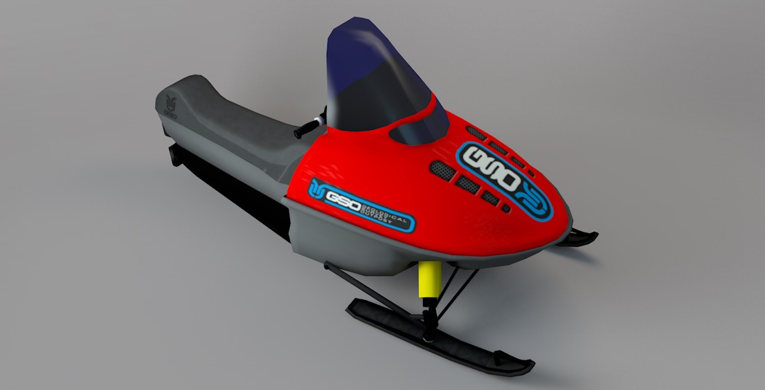 C4D低面电动雪橇车 滑雪车模型 Electric sled - C4D之家 - cinema4d_ 2017-01-17 23.26.34.jpg