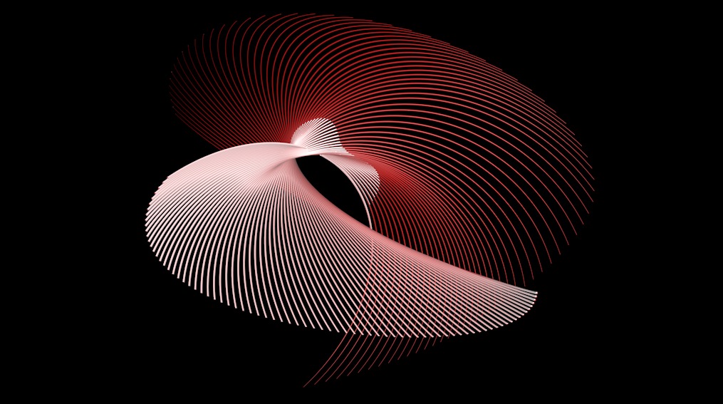 C4D 使用MoSpline制作的光谱工程文件 C4D EXPERIMENT 2