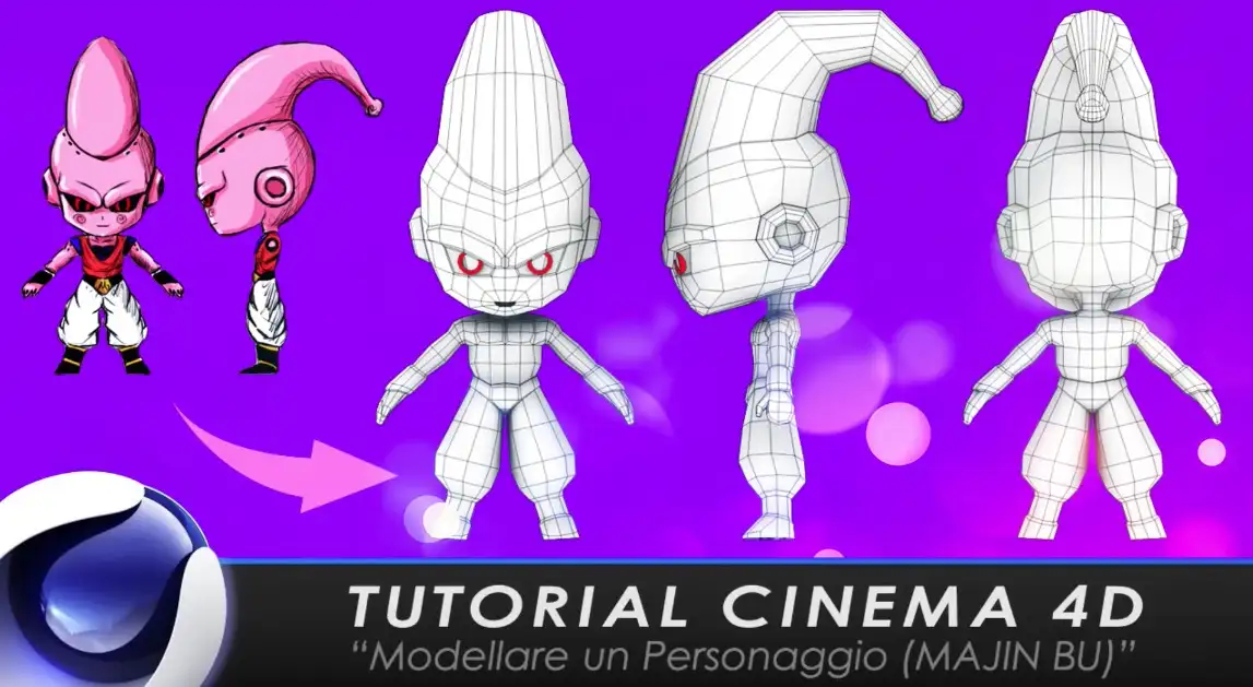 C4D卡通角色人物建模贴图视频教程 TUTORIAL CINEMA 4D -Texture di un personaggio - C4D之家 - cinema4d_ 2017-01-21 14.17.24.jpg