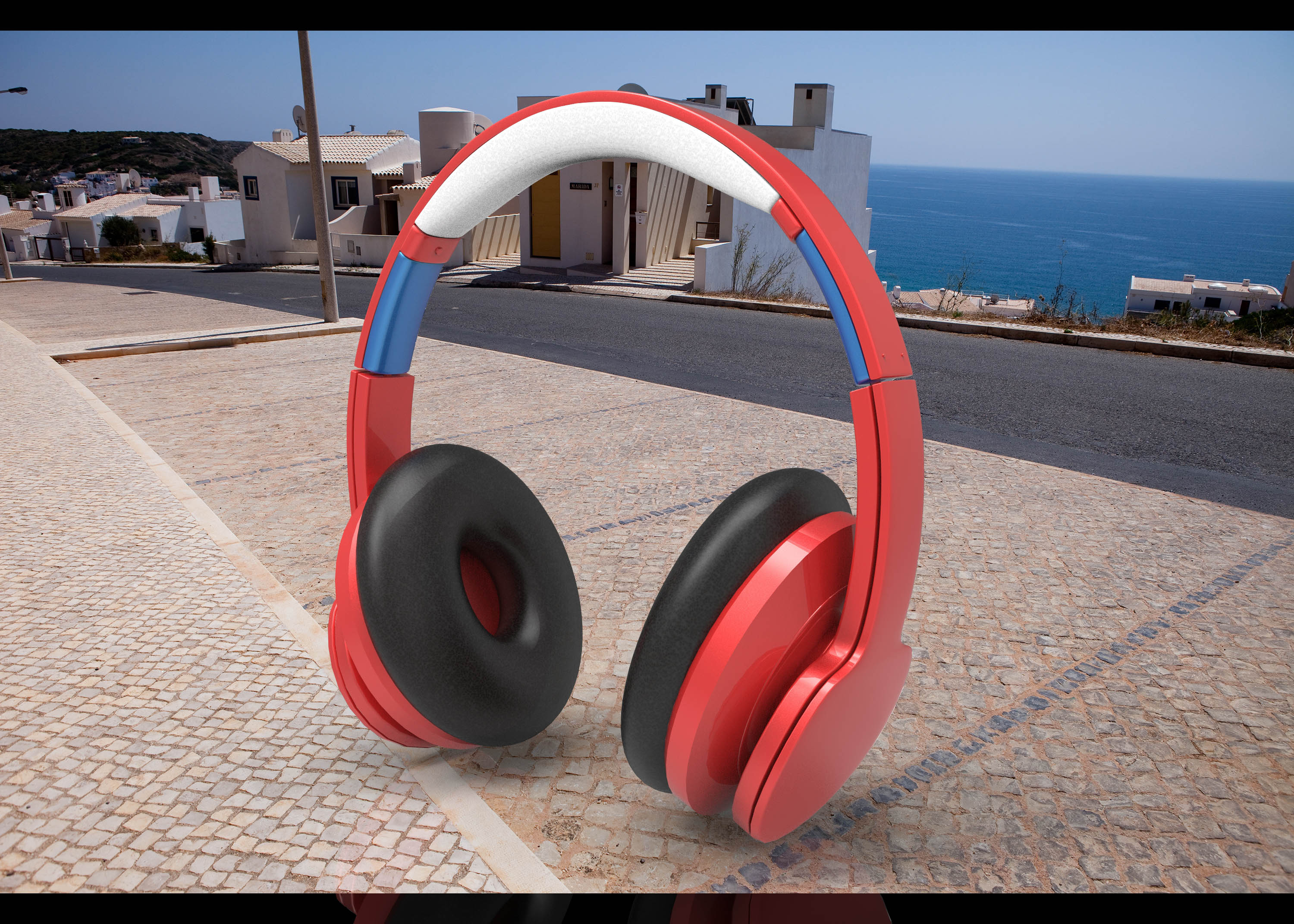 耳机 - C4D之家 - 耳机 keyshot