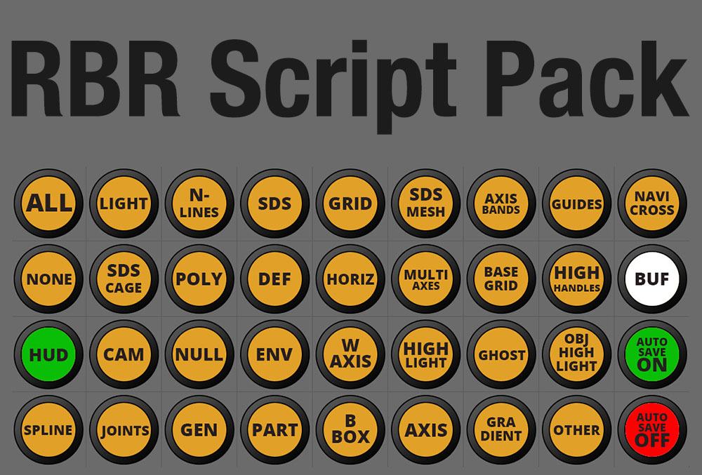 C4D快速定义视窗显示按钮和布局脚本 RBR Script Pack - C4D之家 - SampleView1.PNG36f89e7b-ca16-46f4-a25e-c85ad6975728Original.jpg