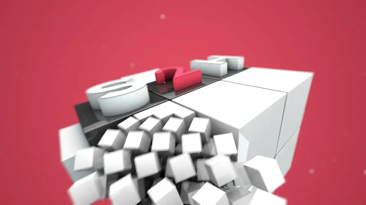 C4D魔方片头动画项目视频教程 Cinema 4D Training : CUBICAL Project