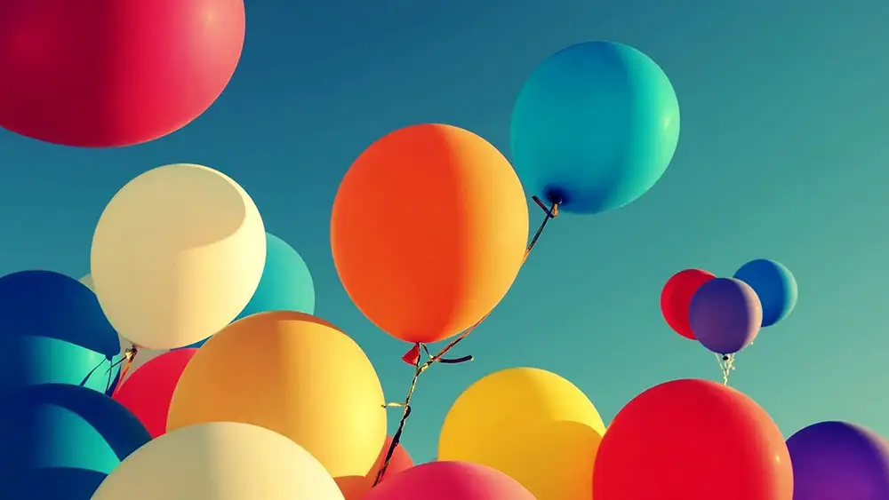 C4D气球集群绑定预设 balloons cluster rig