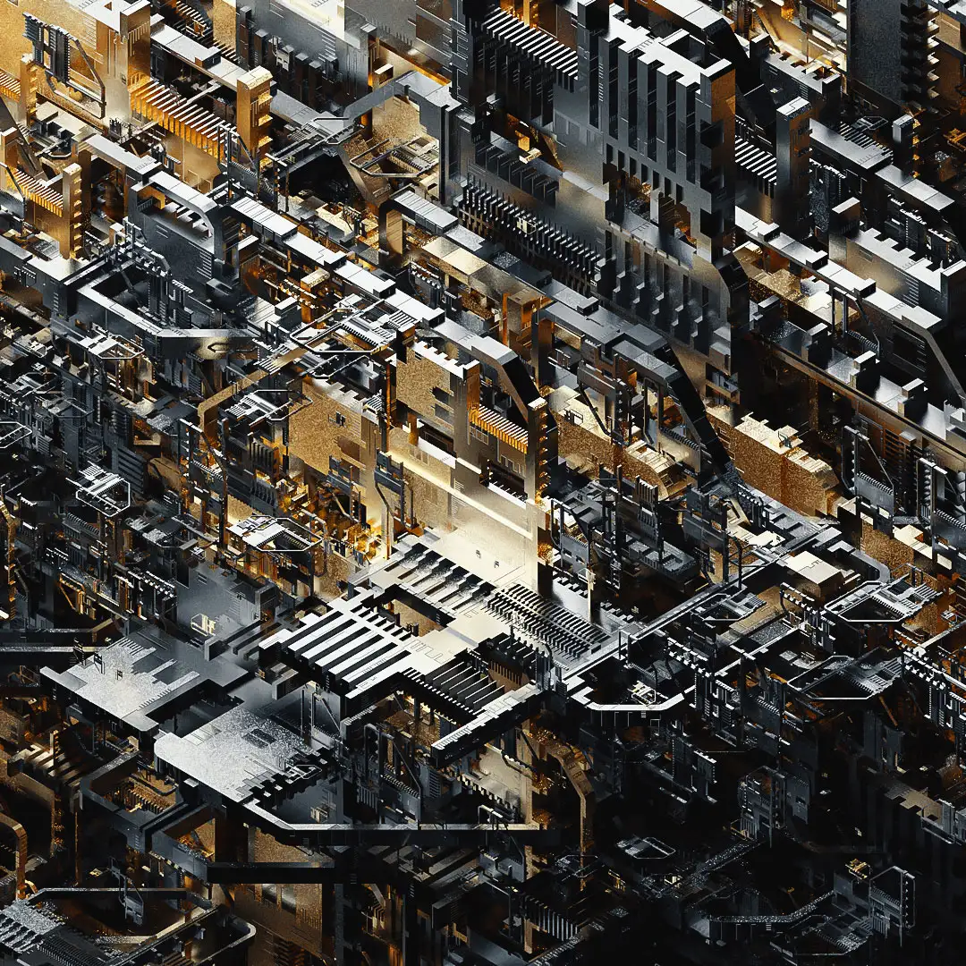 C4D实用工程第265季：复杂的金属机械构造C4D工程文件 c4d project - C4D之家 - [01-02-17]---Complex.jpg