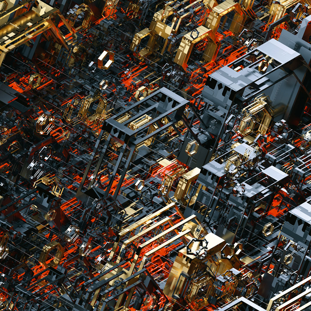 C4D实用工程第267季：科幻金属机械创意C4D工程文件 c4d project - C4D之家 - [03-02-17]---Hex.jpg