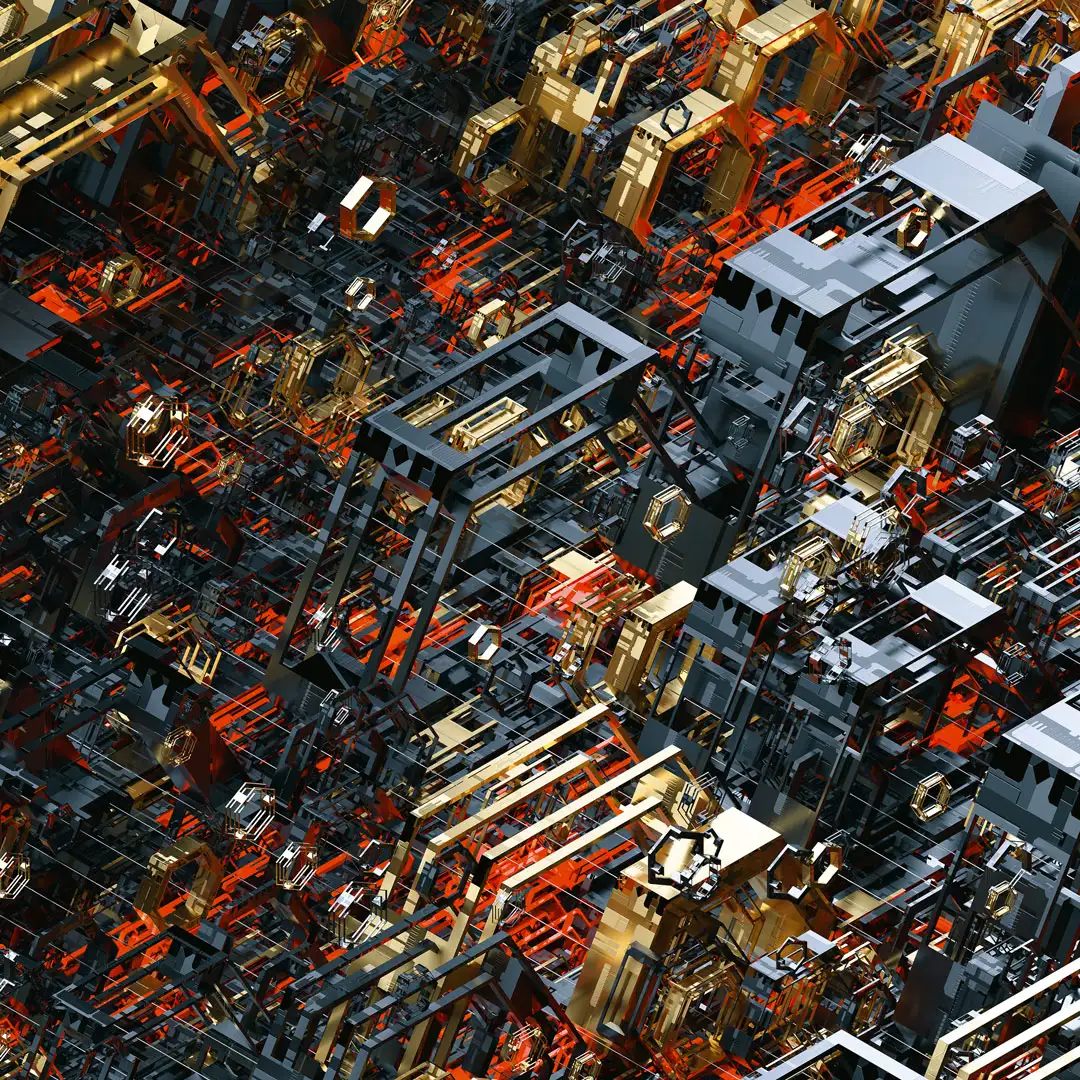 C4D实用工程第267季：科幻金属机械创意C4D工程文件 c4d project - C4D之家 - [03-02-17]---Hex.jpg