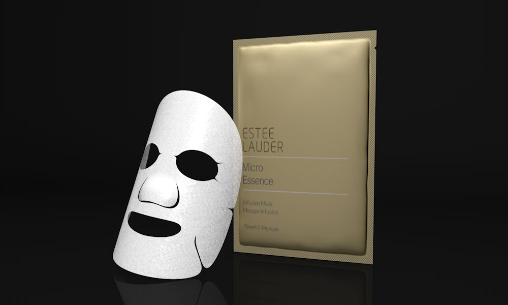 C4D化妆品-面膜渲染工程文件