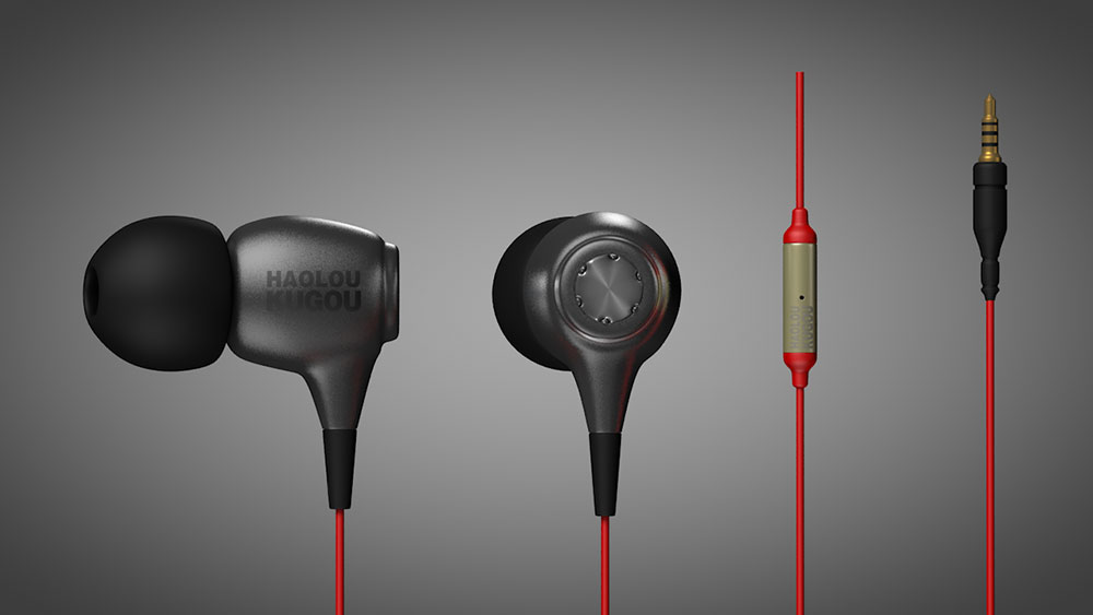 C4D耳机模型 Headset（吾淘教育） - C4D之家 - 耳机.jpg