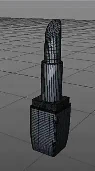 c4d口红模型