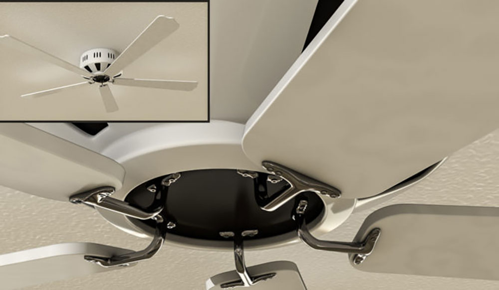 风扇 吊扇C4D模型 Fan 3d model - C4D之家 - Fan-670x390.jpg