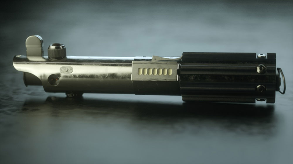 高精度科技激光剑手柄C4D模型 (Octane渲染器) Laser sword handle