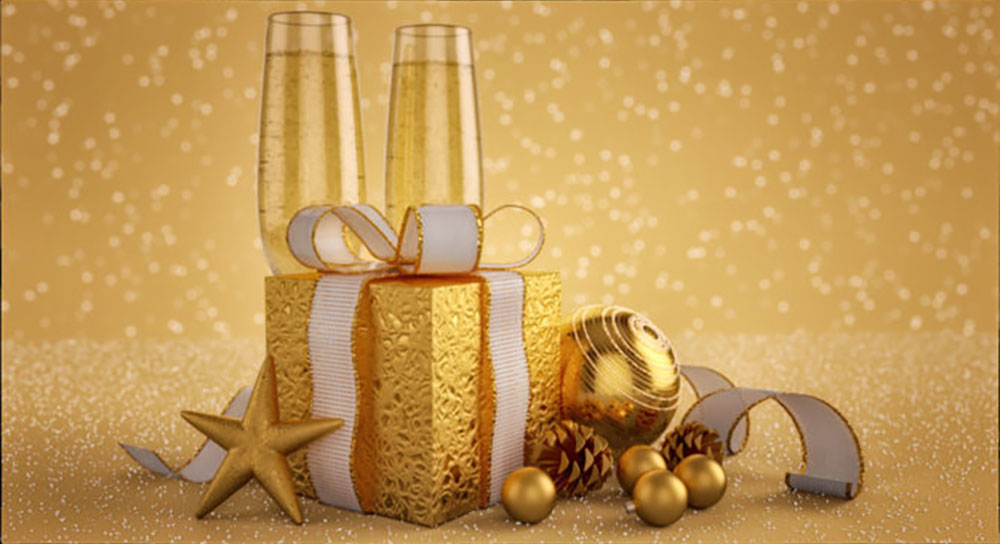 圣诞礼品C4D渲染模型 Christmas gift