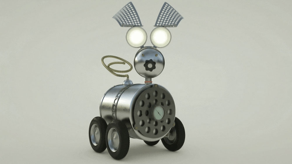 太空探测狗C4D动画工程文件 Puppy 3d model（Octane Render） - C4D之家 - puppy.jpg