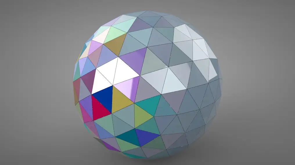 C4D七彩圆球动画工程文件 couleurs