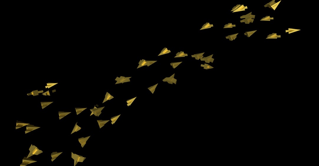 C4D三个粒子方向预设Thinking Particles - P Alignement