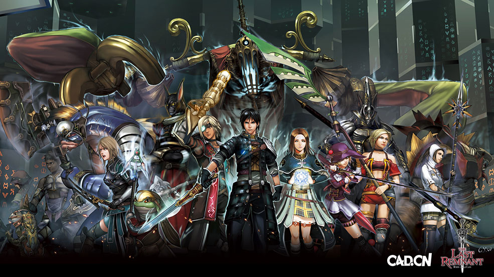 143套C4D角色扮演游戏《zui*后的神迹》（The Last Remnant）角色动画模型合集 - C4D之家 - The_Last_Remnant_Characters.jpg