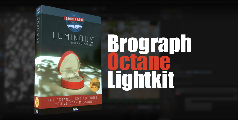 C4D octane灯光预设 Brograph Octane Lightkit