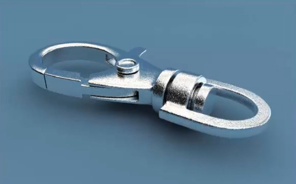 C4D钥匙扣建模视频教程 Keychain modeling