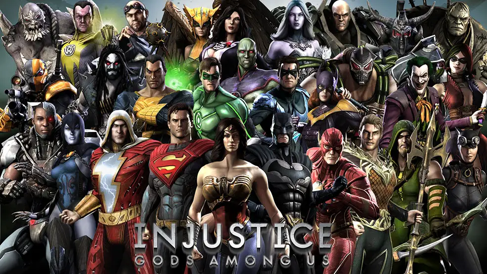 350套C4D格斗游戏《不义联盟：人间之神》Injustice Gods Among Us角色动画模型合集