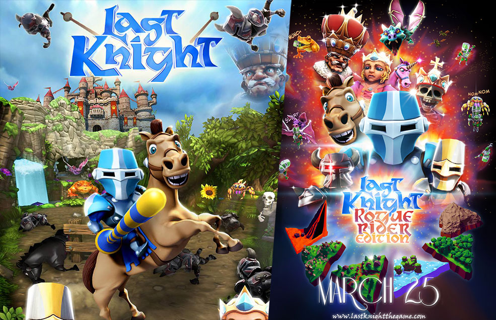 19套C4D动作冒险类游戏《末路骑士》Last Knight角色动画模型合集