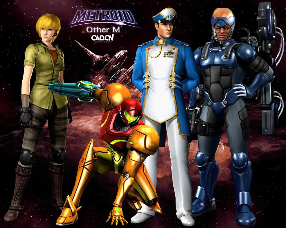 68套C4D动作游戏《银河战士》Metroid Other M角色动画模型合集 - C4D之家 - Metroid-Other-M-Character-Artmix-1280px-50p.jpg
