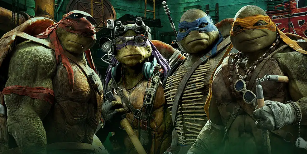 535套C4D冒险游戏《忍者神龟》TMNT׃ Out of the Shadows 角色动画模型合集