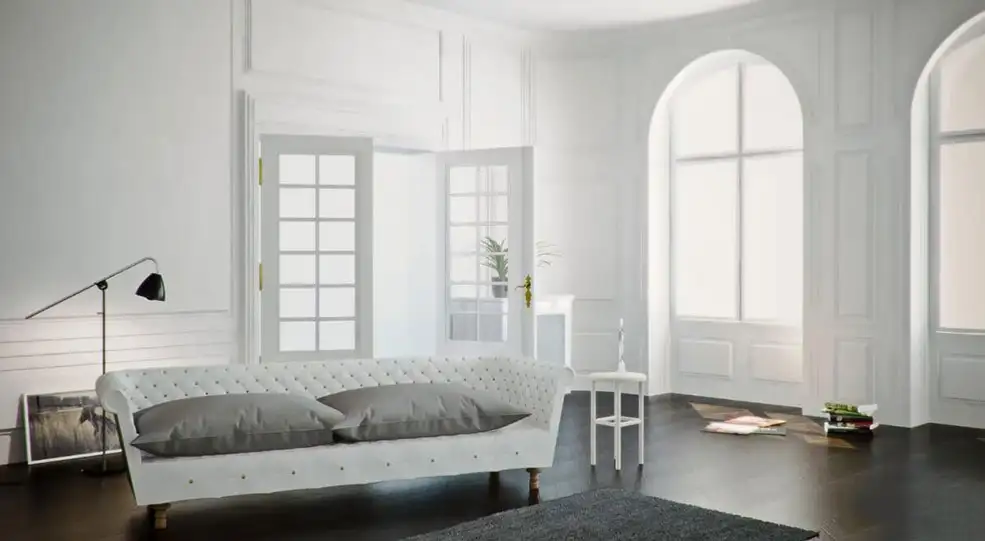 C4D教程： Vray古董室内客厅建模灯光照明渲染全面培训案例教程