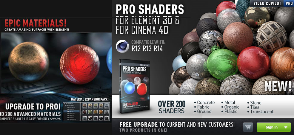 AK大神出品的C4D材质球200个 Videocopilot Pro Shaders for C4D - C4D之家 - c4d-ps.jpg