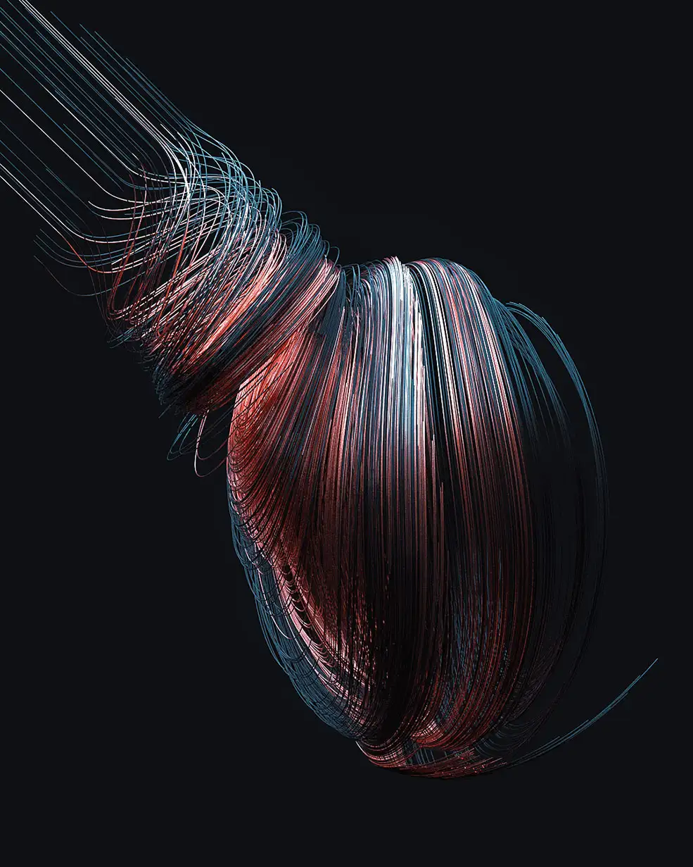 C4D实用工程第318季：铁丝缠绕动画C4D工程文件 c4d project