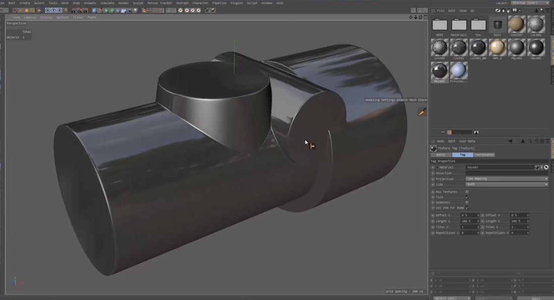 C4D管道焊接建模技巧教程 Hard Surface Modeling - Cinema 4D