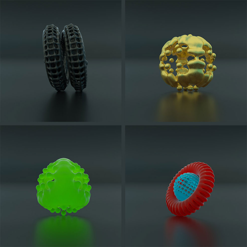 C4D使用XP粒子插件创建自定义几何图形视频教程 X-Particles 3.5 Tutorial