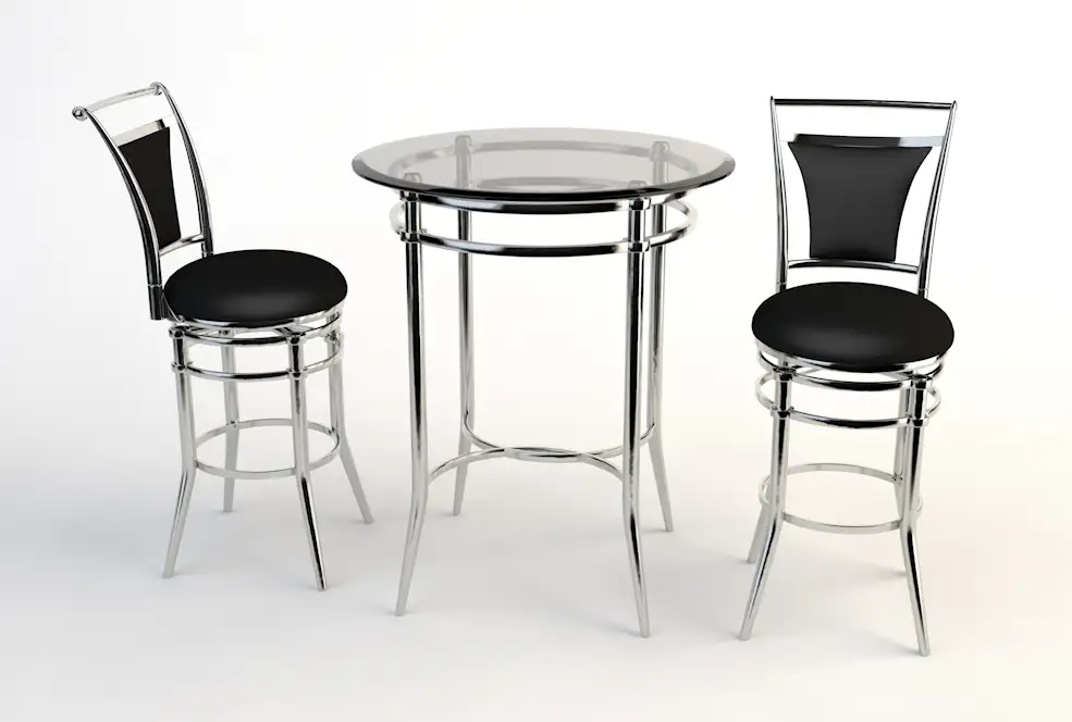 简约玻璃桌椅C4D模型 Tables and chairs -001 3d model - C4D之家 - long.jpg