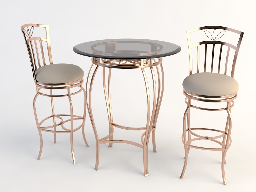 欧式铁艺桌椅 玻璃桌椅C4D模型 Tables and chairs -004 3d model - C4D之家 - yizi.jpg