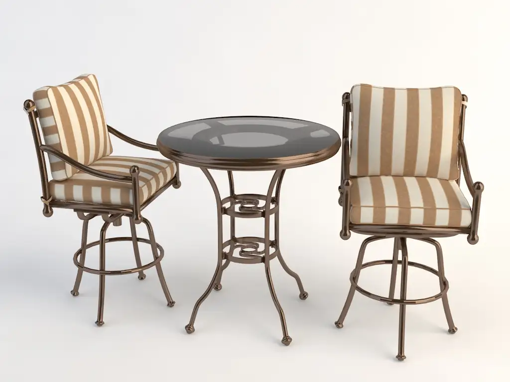 欧式铁艺桌椅 玻璃桌椅C4D模型 Tables and chairs -005 3d model - C4D之家 - yizi.jpg