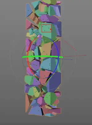 C4D R18泰森分裂详解文章 Voronoi Fracture - Sources tag(源选项卡)