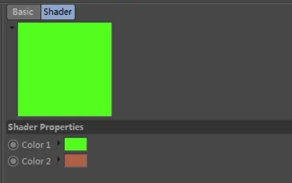 C4D材质编辑基础 Shader（衰减 亮度 法线方向 像素）